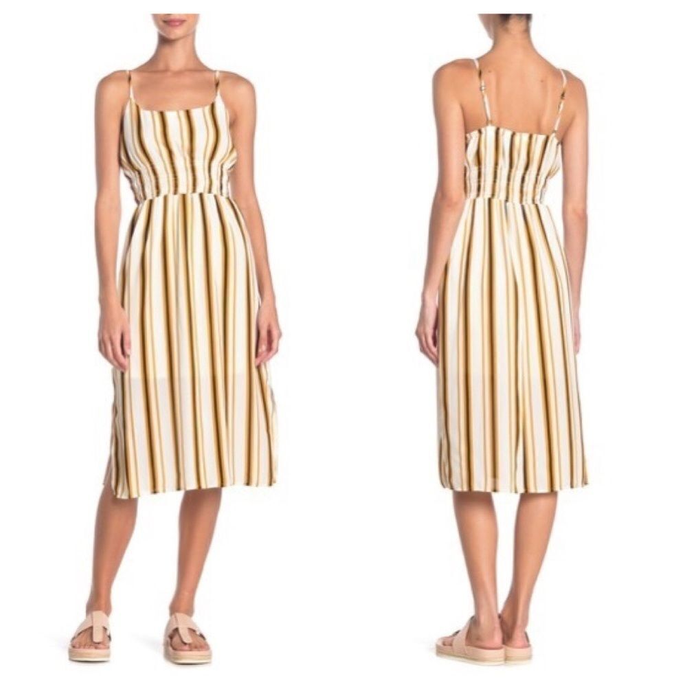 Mimi Chica Smocked Sun Dress Sz Sm